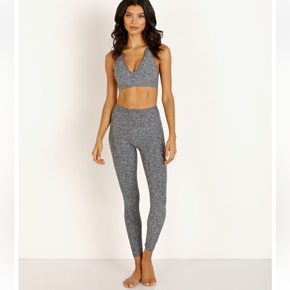 BEYOND YOGA Spacedye High-Waisted Legging in Grey
